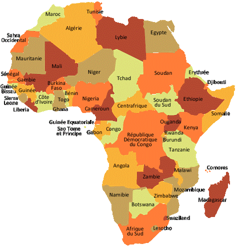 Map of Africa